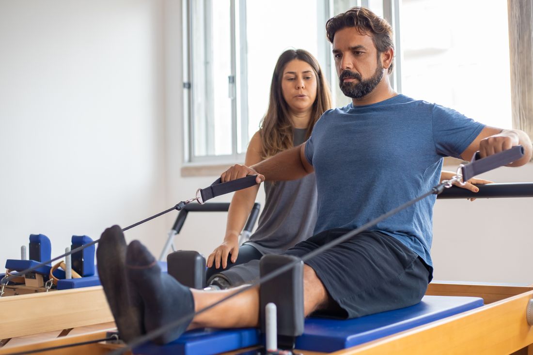Sesión de kinesiología